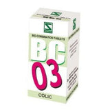 Buy 3 X Schwabe Homeopathy Bio Combination 03 for Colic .(pack of 3) online for USD 27.99 at alldesineeds