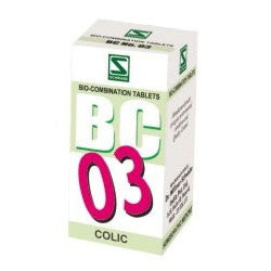 Buy 3 X Schwabe Homeopathy Bio Combination 03 for Colic .(pack of 3) online for USD 27.99 at alldesineeds