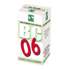 Buy 3 X Schwabe Homeopathy Bio Combination 06 for Cough, Cold & Catarrh online for USD 27.99 at alldesineeds