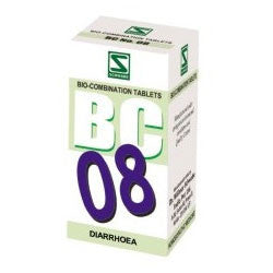 Buy 3 X Schwabe Homeopathy Bio Combination 08 for Diarrhoea .(pack of 3) online for USD 27.99 at alldesineeds