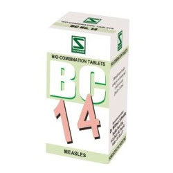 Buy 3 X Schwabe Homeopathy Bio Combination 14 for Measles. online for USD 27.99 at alldesineeds