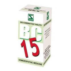 Buy 3 X Schwabe Homeopathy Bio Combination 15 for Menstruation Troubles. online for USD 27.99 at alldesineeds
