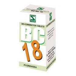Buy 3 X Schwabe Homeopathy Bio Combination 18 for Pyorrhoea. online for USD 27.99 at alldesineeds