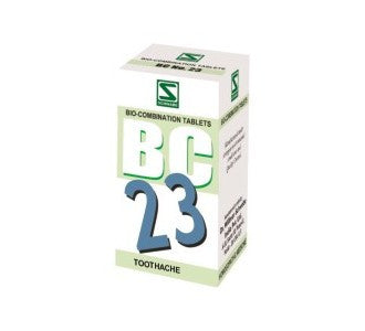 Buy 3 X Schwabe Homeopathy Bio Combination 23 for Toothache. online for USD 27.99 at alldesineeds