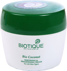 Buy Biotique Bio Coconut Whitening n Brightening Cream 50 g online for USD 11.34 at alldesineeds