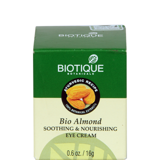 Buy 2 x Biotique Bio Almond Soothing n Nourishing Eye Cream 16 gms each online for USD 13.07 at alldesineeds