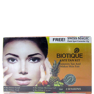 Buy 2 x Biotique Bio Anti Tan Facial Kit 75 gms each online for USD 15.57 at alldesineeds