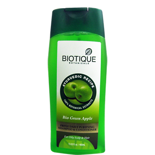 Buy Biotique Bio Green Apple Shampoo & Conditioner 400 ml online for USD 17.55 at alldesineeds