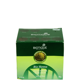 2 x Biotique Bio Henna Fresh Powder Hair Color 90 gms each - alldesineeds