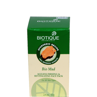Buy 2 x Biotique Bio Mud Ageless Firming n Revitalizing Face Pack 85 gms each online for USD 15.37 at alldesineeds