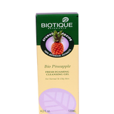 Buy Biotique Bio-Pineapple - Fresh Foaming Cleansing Gel 120 ml online for USD 12.34 at alldesineeds
