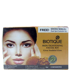 Buy 2 x Biotique Bio Skin Tight Facial Kit 75 gms each online for USD 15.57 at alldesineeds