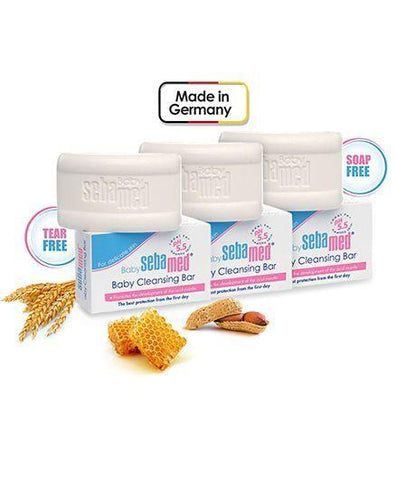 Sebamed - Baby Cleansing Bar Pack of 3