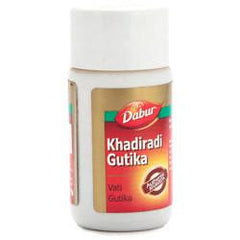 Dabur Khadiradi Gutika 80tablets combo of 5 packs - alldesineeds