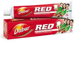 DABUR RED PASTE FOR TEETH & GUMS 50G  x 2 ( 100 gms) - alldesineeds