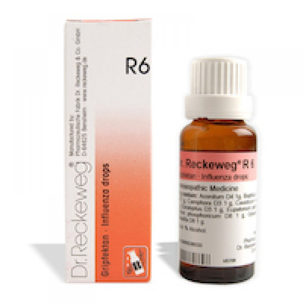 2 x Dr Reckeweg Drops (pack of 22ml) R6 each - alldesineeds