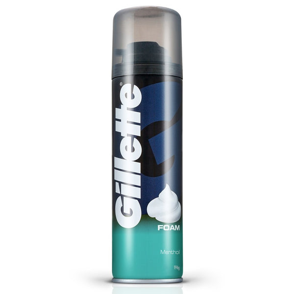 Buy GILLETTE Pre Shave Foam - Classic Menthol 196 gm online for USD 12.96 at alldesineeds