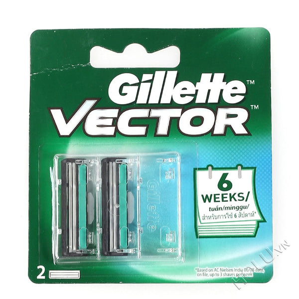 Buy GILLETTE Vector 2 pcs online for USD 8.54 at alldesineeds