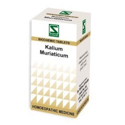 3 Pack of Schwabe Homeopathy - Bio Chemics Kalium Muriaticum