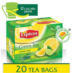 Lipton Green Tea Lemon Zest Tea Bags 20