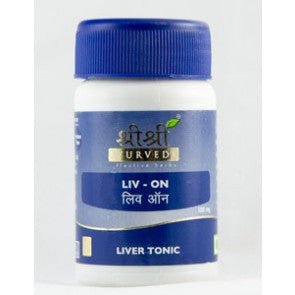 Buy Liv-On 60 tabs x 2 (2 Pack) - SRI SRI Ayurveda online for USD 15.44 at alldesineeds