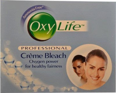 Buy OXY BLEACH SALON SIZE PACK - PROFESSIONAL CREME BLEACH NET WT 350 gm online for USD 39.64 at alldesineeds