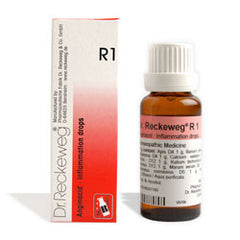 Buy Dr.Reckeweg R1 drops 22 ml each for Inflammation, fever & tonsils online for USD 9.95 at alldesineeds