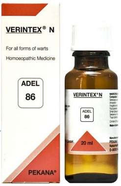 1 x ADEL Germany Adel 86 - VERINTEX N EXTERNAL DROPS, 20ml each - alldesineeds