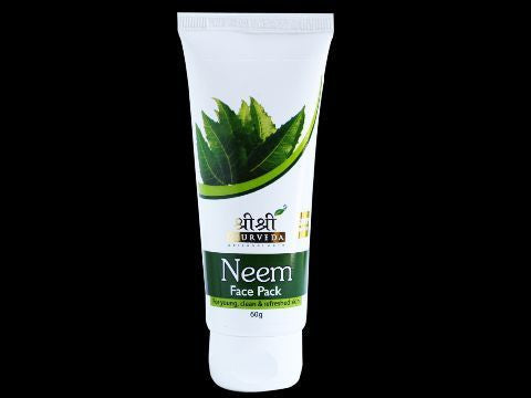 Buy 2 x Sri Sri Neem Face Pack (Cosmetics) 60ml each online for USD 10.52 at alldesineeds