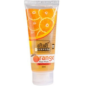 Buy 2 x Sri Sri Orange Face Wash 60ml each online for USD 10.06 at alldesineeds