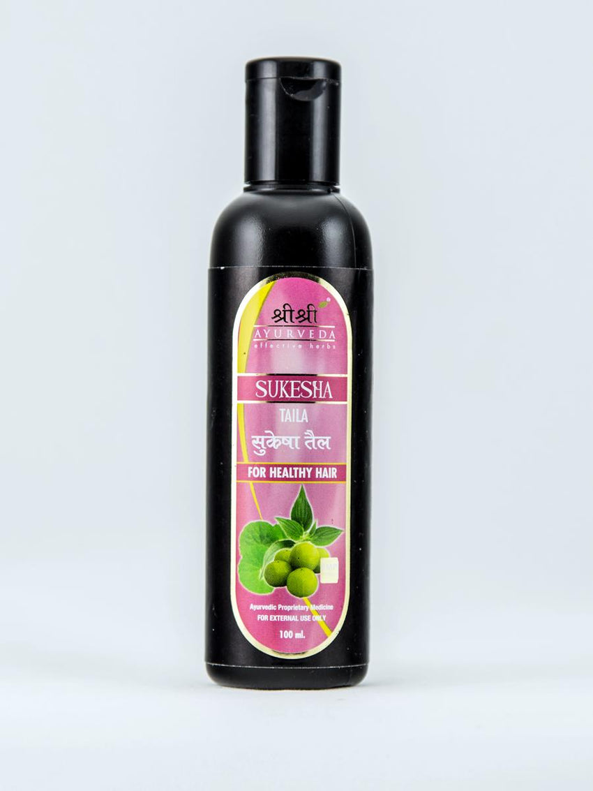Buy 2 x Sri Sri Sukesha Hair Oil 100ml each online for USD 16.37 at alldesineeds