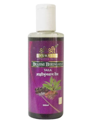 Buy 2 x Sri Sri Brahmi Bringaraj Taila 200ml each online for USD 21.79 at alldesineeds
