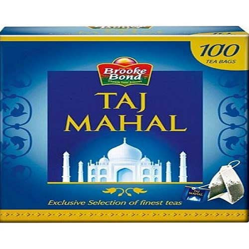 Assortment of Fine Teas- 30 Tea Bags Taj Print Wooden Box