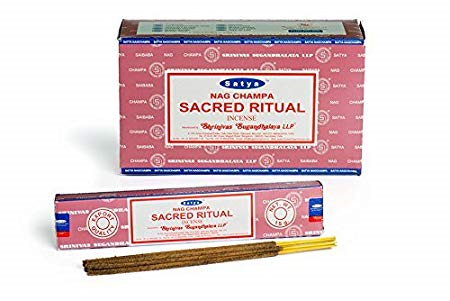 Satya Sai Baba - Nag Champa Series - Sacred Ritual Incense Sticks Agarbatti ( box of 12 x15gm)