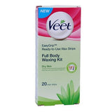 Buy Veet Full Body Waxing Kit Aloe Vera And Lotus Flower Fragrance For Dry Skin online for USD 19.44 at alldesineeds
