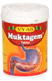 Vyas Muktajem (Hyperacidity) 100 Tablets X 2 (2 Pack) - alldesineeds
